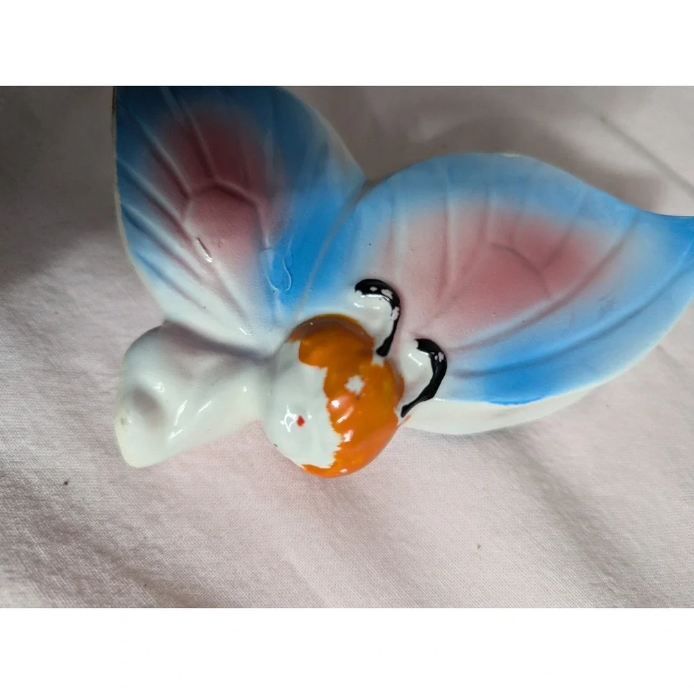 Beautiful‎ BUTTERFLY Pixie people pair Salt and Pepper shakers